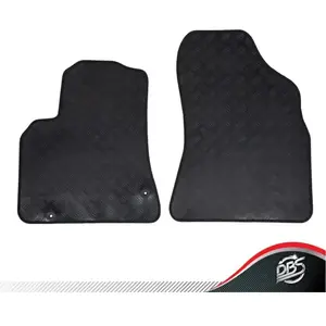 DBS Tapis de voiture utilitaire - Sur Mesure pour Berlingo 2 / Partner Tepee (De 04/2008 à 08/2018) - Antidérapant - 100% Caoutchouc pas cher