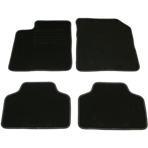 DBS - Tapis de Sol - Voiture/Auto - Semi Sur Mesure - 4 Pièces : Avant + Arrière - Antidérapant pas cher