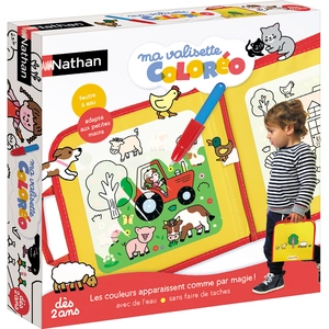 Comparateur de prix : Dessin et coloriage enfant Nathan Ma valisette Coloréo