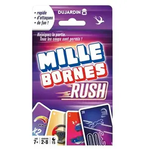 Jeu classique Dujardin Mille Bornes Rush pas cher