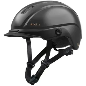 Comparateur de prix : Casque Vélo Cairn Casque Urbain Fuse Mat Metallic Noir Taille L