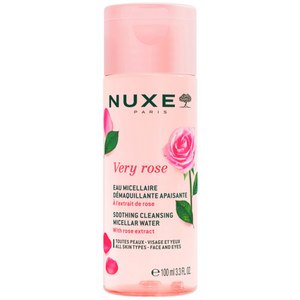 Nuxe Very Rose Eau micellaire apaisante 3-en-1 visage et yeux 100ml pas cher