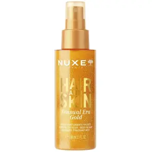 Nuxe Hair & Skin Sensual Era Gold Brume parfumante nacrée corps et che... pas cher