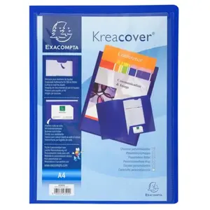 Cartorel - Chemise 2 Rabats Cartocom Personnalisable Bleu pas cher