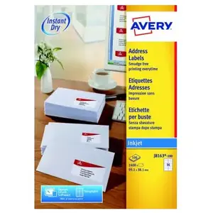 Étiquettes d'adressage - AVERY - J8163-100 - 1400 Étiquettes - 99,1 x ... pas cher
