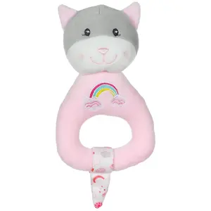 Gipsy Chat Hochet Rose pas cher