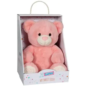 Peluche Gipsy My Sweet Teddy Boîte cadeau Rose pas cher