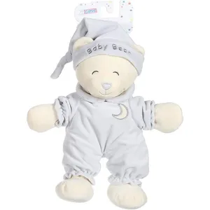 Gipsy Toys - Ours Baby bear douceur gris - 24 cm pas cher