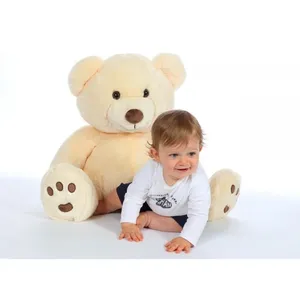 Gipsy Toys - Ours Patachon - 80 cm - Crème pas cher