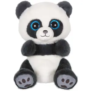 Peluche - Peluche Panda PING Cutydoos gris ardoise 23 cm pas cher