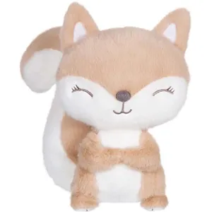 Peluche Ecureuil - GIPSY TOYS - 15 cm Taupe pas cher