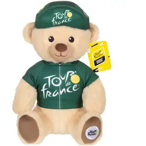 Peluche ours GIPSY TOYS Tour de France sprinter vert 24 cm pas cher