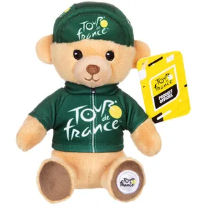 Peluche ours Gipsy Toys Tour de France Maillot Sprinteur 15 cm pas cher