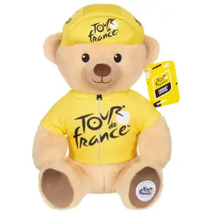 Peluche - GIPSY TOYS - Tour De France - OURS MAILLOT JAUNE 24 CM pas cher