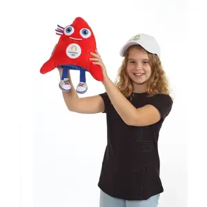 Gipsy Peluche Mascotte Jeux Olympiques Paris 2024 Phryge - 24 Cm pas cher