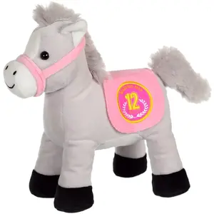 Peluche - Race Poneez sonore n°12 22cm pas cher