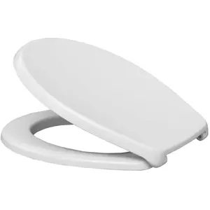 Abattant WC - SIAMP - Mougins - Thermodur - Blanc - Universel pas cher