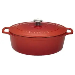 Chasseur - cocotte ovale en fonte émaillée 17cm rubis sublime - puc471... pas cher
