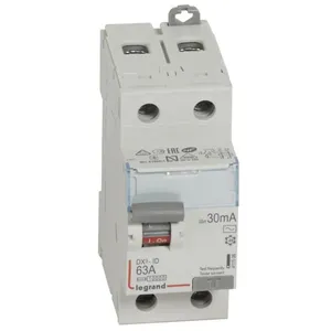 Comparateur de prix : Interrupteur différentiel DX³-ID 2P 230V 63A type AC 30mA - LEGRAND - ...