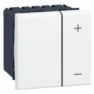 Legrand Variateur universel 2 modules à composer Mosaic - Blanc