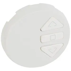 Enjoliveur Céliane pour interrupteur individuel radio-RTS Somfy Blanc Legrand 068179 pas cher