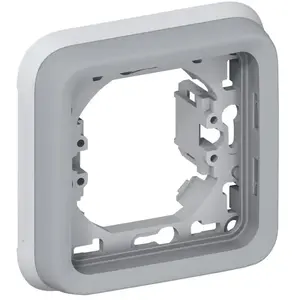 Legrand Plaque support simple Legrand PLEXO encastré gris