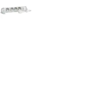 LEGRAND Rallonge multiprise Confort bloc de prises rotatif 4x2 P+T 3 m pas cher