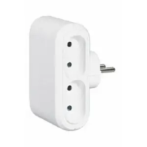 BARRITOS LEGRAND Fiche quadriplite - 2 phases - Blanc pas cher