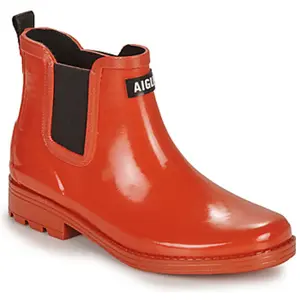 AIGLE Laarzen Aigle Carville 2 dames rood pas cher
