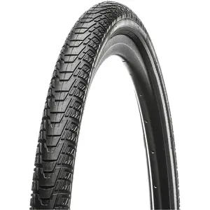 Pneu city 27.5x1.50 tr hutchinson haussmann noir tt (40-584) pas cher
