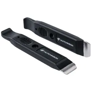HUTCHINSON Démonte City-pour Pneu Route, VTT Et Gravel-Accessoires Vélo-Léger Et Pratique-Plastique Renforcé Et Métal-x2, Noir pas cher