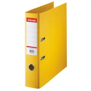 ESSELTE Classeur Levier D75 - Jaune pas cher