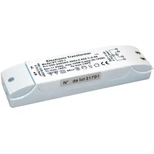 TIBELEC Transformateur électronique pour luminaire halogène et LED 35 à 105W pas cher