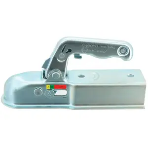 Tete d'attelage pour boule diamètre 5 cm, tube carré 6 cm - AUTOBEST pas cher