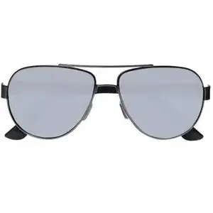 Isotoner - Lunettes de soleil Homme Noir monture métalique pas cher