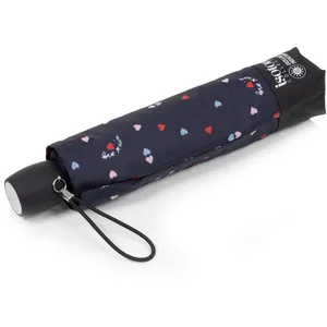 Isotoner - Parapluie ombrelle Coeurs Rouges UPF50+ pas cher