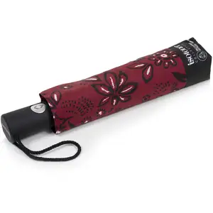 Isotoner - Parapluie Auto Bandana Bordeaux pas cher