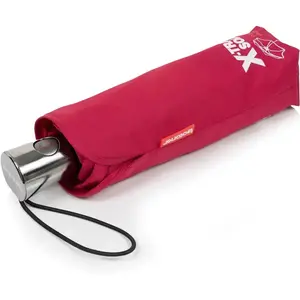 Isotoner - Parapluie X-TRA SOLIDE 23 cm Framboise pas cher