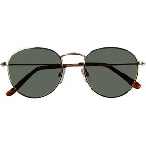 Isotoner Lunettes de soleil fines branches doré mixte adulte pas cher