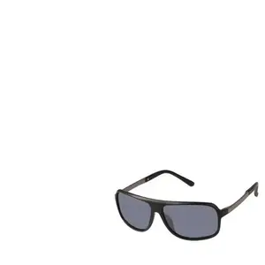Isotoner Lunettes de soleil rectangle noir mixte adulte pas cher