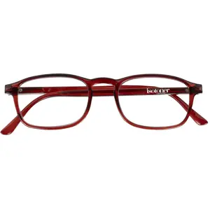Comparateur de prix : Isotoner - Loupes de lecture mixtes Bordeaux clair