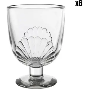 Verre à pied belle-ile 29 cl (lot de 6) - La Rochere Transparent pas cher