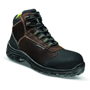 Chaussure de sécurité montante LEMAITRE DARWIN S3 SRC Marron / Noir 39 pas cher