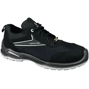 LEMAITRE Chaussure de sécurité Lennon pointure 45 noire S1P esd src en iso 20345 textile pas cher