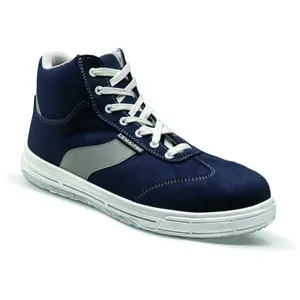 LEMAITRE Chaussures de sécurité hautes omaha S3 src Marine/Blanc 41 pas cher