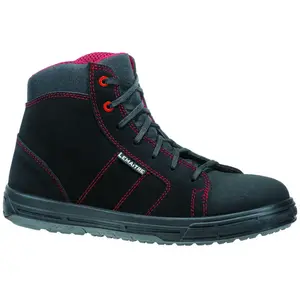 Chaussures de sécurité montantes Lemaitre Solar S3 SRC Noir / Rouge 36 pas cher
