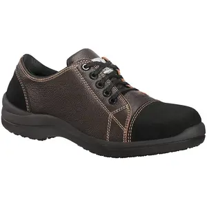 Lemaitre - Chaussures de sécurité basses femme liberty S3 ci src Marron/Noir 38 pas cher