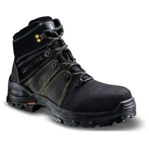 LEMAITRE Chaussures de sécurité hautes vibram trek S3 ci hi hro src Noir 49 pas cher