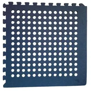 MOTTEZ Lot de 4 tapis en mousse pas cher