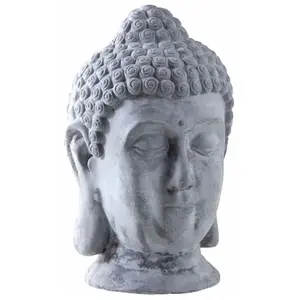 Tête de Bouddha fibre de cimentVendu parcdiscount